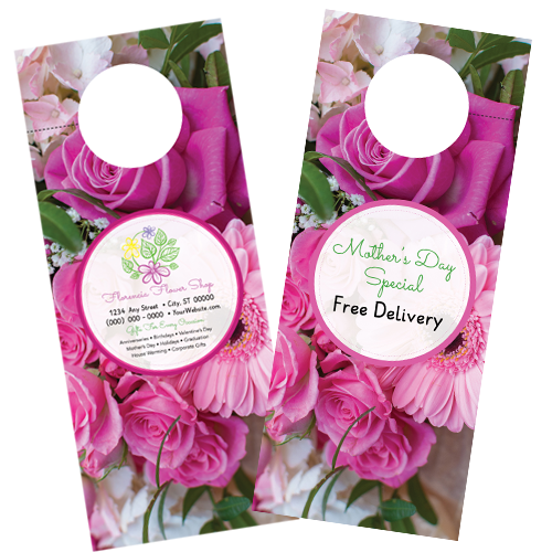 Door Hanger Full Color 3.5 x 8.5