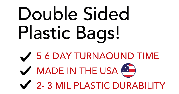 Double Sided Plastic Bags