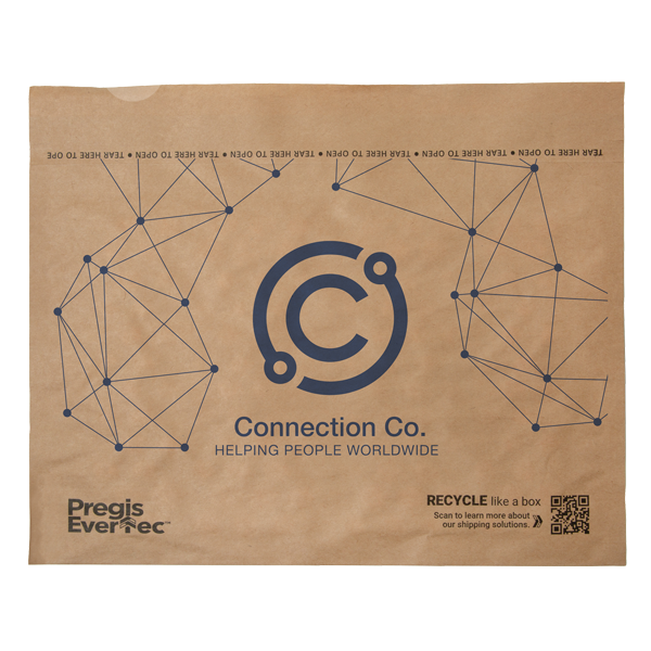 WH8163 Recyclable cushioned paper mailer