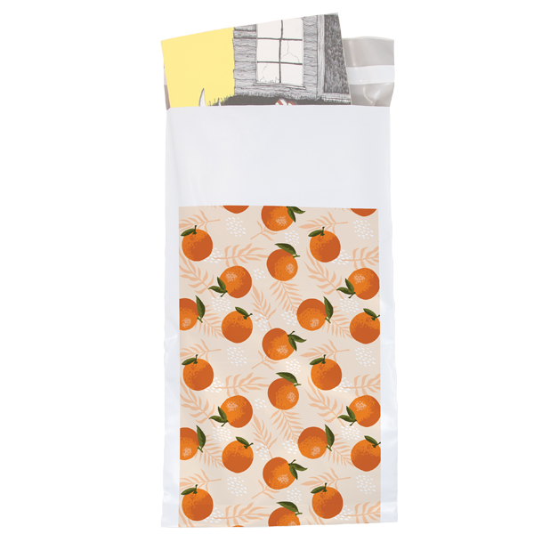 WH8200S Citrus Predesigned Poly Mailers