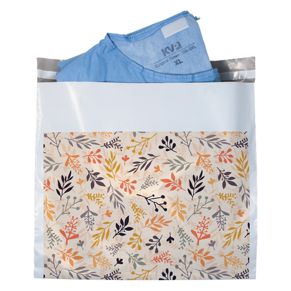 WH8210L Fall Floral Seasonal Predesigned poly mailer