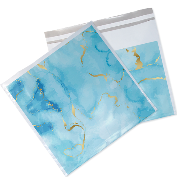 WH8221L Marble Predesigned Poly Mailers