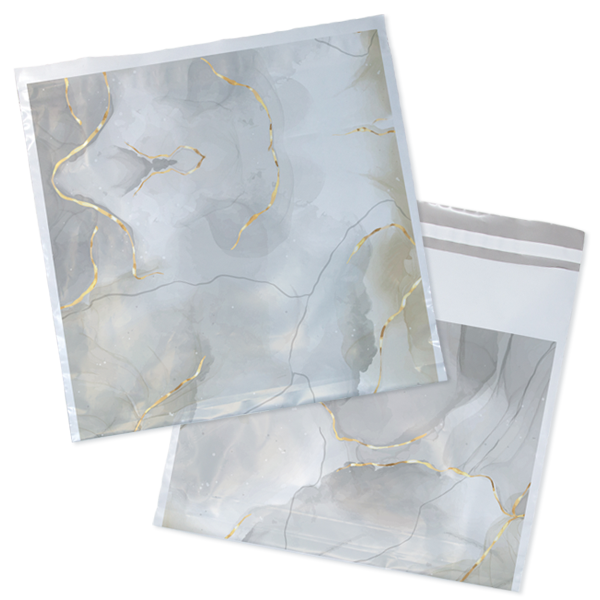 WH8221L Marble Predesigned Poly Mailers
