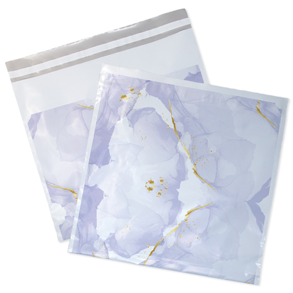 WH8221L Marble Predesigned Poly Mailers