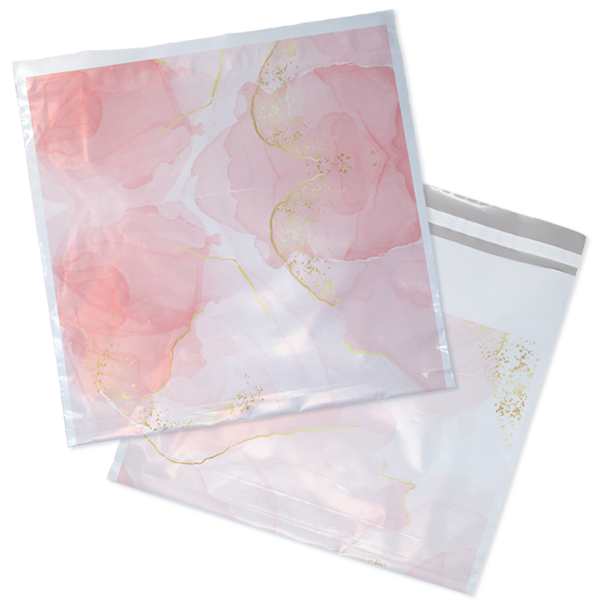 WH8221L Marble Predesigned Poly Mailers