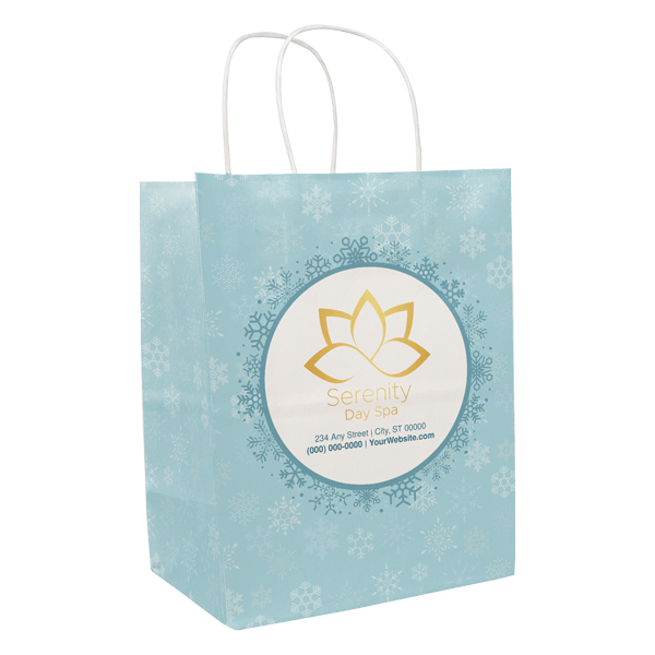 Seasonal Colored Paper Bags