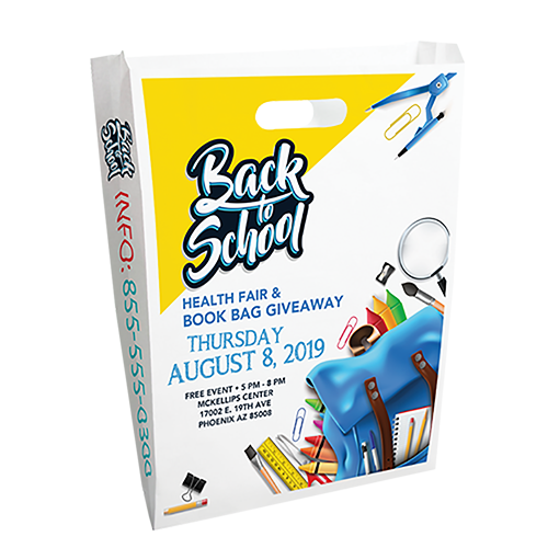 BG XL paper bag printed