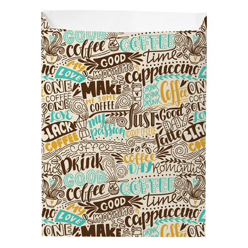 2-Sided 9 W x 13 H Full Color Scatter Print Paper Bags