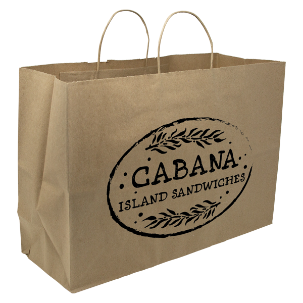 WH8058 paper bag printed