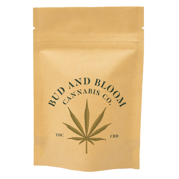 Full Color Kraft Barrier Stand Up Pouch Paper Bags 4 x 6 x 2