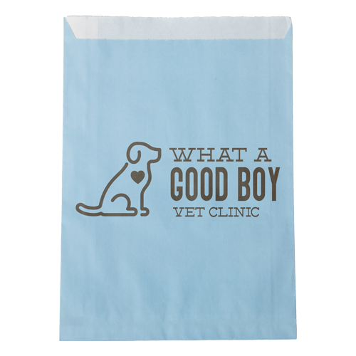 WH8242L 7.5 x 10 1 Color Colored Paper Bags