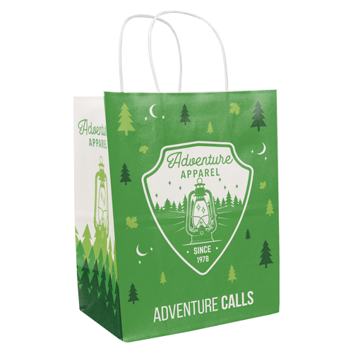 WH8288W paper bag printed