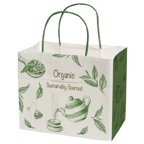 WH8288WB paper bag printed
