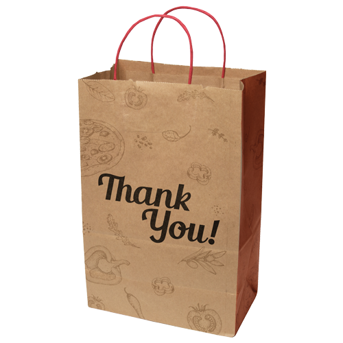 WH8296NBK paper bag printed