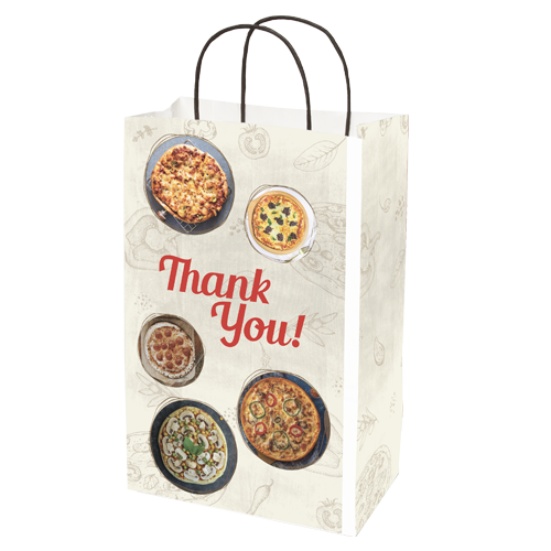 WH8296WBK paper bag printed