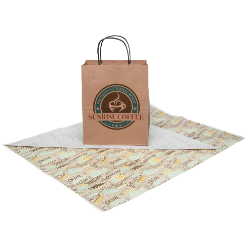 WH8355N paper bag printed