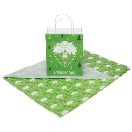 WH8355W paper bag printed