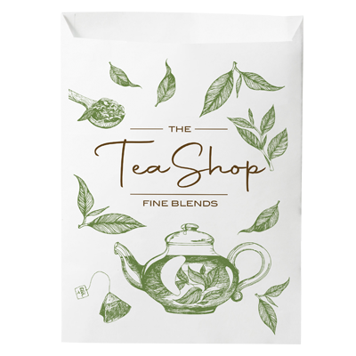 7.5X10 Full Color Food Safe Paper Bags
