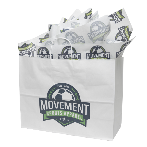 WH8461W paper bag printed