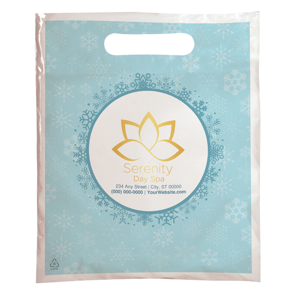 Christmas Scatter Design 2 Plastic Bags
