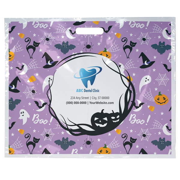 Halloween Scatter Design 1 Plastic Bags