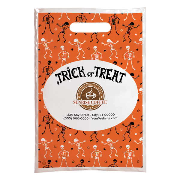 Halloween Scatter Design 2 Plastic Bags