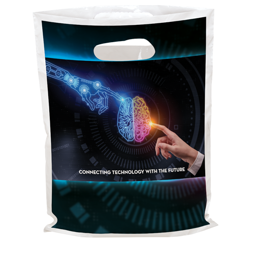 2-Sided 7.5W x 9H Full Color Plastic Bags