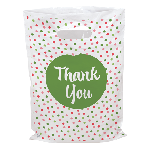 Vibrant Floral Poly plastic