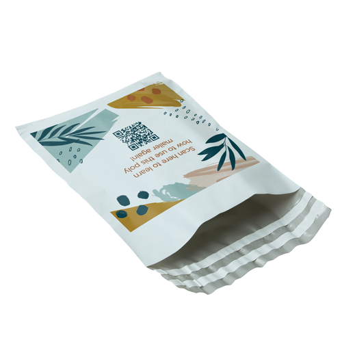 WH8376 Full Color Return Poly Mailer