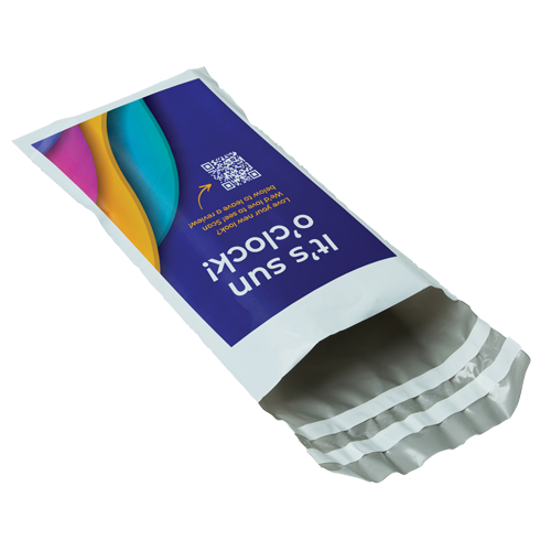 WH8391 Full Color Return Poly Mailer